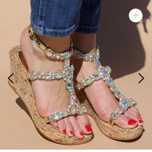 Mystique Bermuda Wedge Sandal